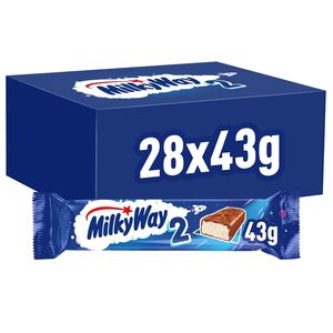 Barres chocolatées Milky Way |   Crème de lait |   28 barres doubles dans une boîte (28 x 43g) - Product Image 5