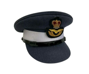 Chapeaux RAAF avec logo d'exigence personnalisable exclusif en bleu nuit avec badges embellis - Product Image 5