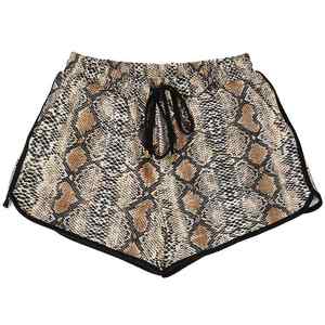 Shorts personnalisés en satin respirant à poche, taille haute, avec logo par sublimation, écologiques, pour femmes, grandes tailles - Product Image 6