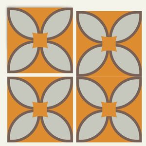 Baldosa de cemento de 200x200 mm que ofrece un estilo clásico y una resistencia duradera - Product Image 1