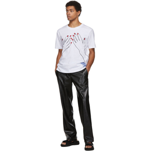 กางเกงคาร์โก้สำหรับผู้ชายกางเกงเอวตรงกระดุมหนังย้อมสีล้วนแบบกระดุมทำเอง2024 - Product Image 5