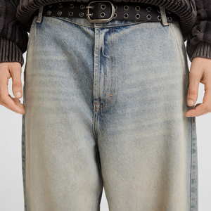 Pantalones Vaqueros de Lona de Corte Regular para Hombre, de Alta Calidad, Vintage, Ecológicos, Transpirables, de Corte Holgado, Nuevo Lanzamiento - Product Image 6