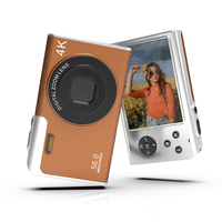 Moda inteligente vlog tiro compacto portátil foto anti-vibración enfoque automático Delgado 4K cámara digital de vídeo para foto