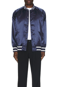 Chaqueta Varsity de Satén para Hombre, Transpirable, con Logotipo Personalizado, para Uso en Invierno, Precio al por Mayor con Envío - Product Image 6