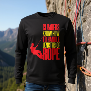 T-shirt à manches longues Alpinist pour grimpeurs, équipement et accessoires pour la manipulation de cordes longues - Product Image 3