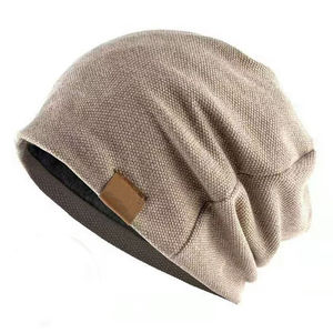 Gorros de Punto para Hombre y Mujer, Gorro de Felpa a Prueba de Viento, Cálido y Moderno, Gorros de Punto Personalizados de Alta Calidad - Product Image 4