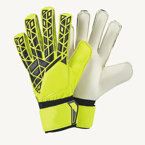 High Quality Breathable Leather Football Soccer <b>Goalkeeper</b> <b>Gloves</b> OEM Design Plus <b>Size</b> Bulk Quantity Waterproof Non-Slip - Product Image 3