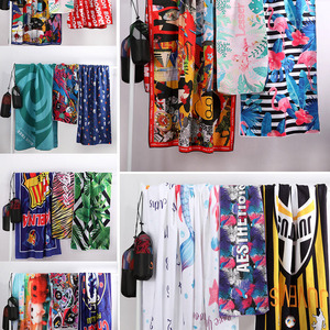 Custom Microfiber Sublimation <b>Beach</b> Towel Quick Dry Soft Printed Bath Towel Personalized Sports Swimming Travel Towel OEM - Product Image 6