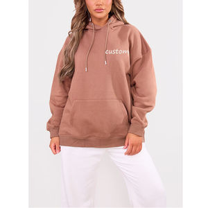 Sudadera con Capucha para Mujer, Personalizada con Logotipo, Impresión de Alta Calidad, Algodón French Terry, Ropa Deportiva - Product Image 1