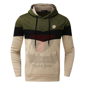 Ensemble de survêtement d'hiver pour hommes grande taille, 100% coton, motif uni, respirant, séchage rapide, léger, haute qualité - Product Image 2