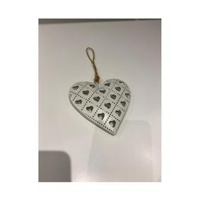 Corazón colgante de decoración antigua, piezas con acabado personalizado, el mejor para colgar, decoración perfecta para el hogar y Navidad - Product Image 2