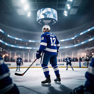 Uniforme de hockey sur glace personnalisé par sublimation vêtements de sport entraînement OEM maillot de hockey sur glace personnalisé pantalon pour hommes - Product Image 4