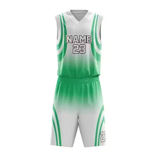 Uniforme de basket-ball par sublimation de qualité OEM Maillot de basket-ball de style unique OEM créez vos propres uniformes de style avec logo personnalisé - Product Image 3