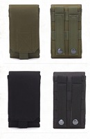 Sac de téléphone portable, pochette de rangement tactique, sac de sport MOLLE à suspendre à la ceinture pour l'extérieur