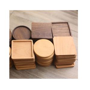 Sous-verres en bois faits à la main de vente chaude de qualité supérieure avec les meilleurs sous-verres tendance de conception d'émail fabriqués en Inde - Product Image 6