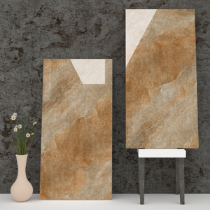 Carreaux de décoration extérieurs personnalisés de conceptions de couleurs vives fabriquant en Inde pour la réception d'hôtel. - Product Image 1