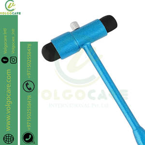 Martillo reflejo neurológico Buck 2024 con cepillo y aguja para reflejos de la piel y reacciones superficiales - Product Image 5