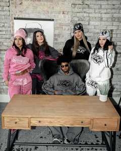 ชุดวอร์มโอเวอร์ไซส์สำหรับผู้ชายชุดวอร์มพิมพ์ลายแบบสตรีทโอเวอร์ไซส์ - Product Image 4