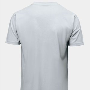 Personalizable transpirable gris jaspeado Jersey camisetas patrón sólido algodón ropa de dormir con serigrafía-directo para hombres - Product Image 4