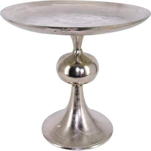 Présentoir à gâteau à un niveau Vaisselle Center Présentoir à gâteau pour la maison Métal Aluminium Plaqué or Fini Décoratif - Product Image 2