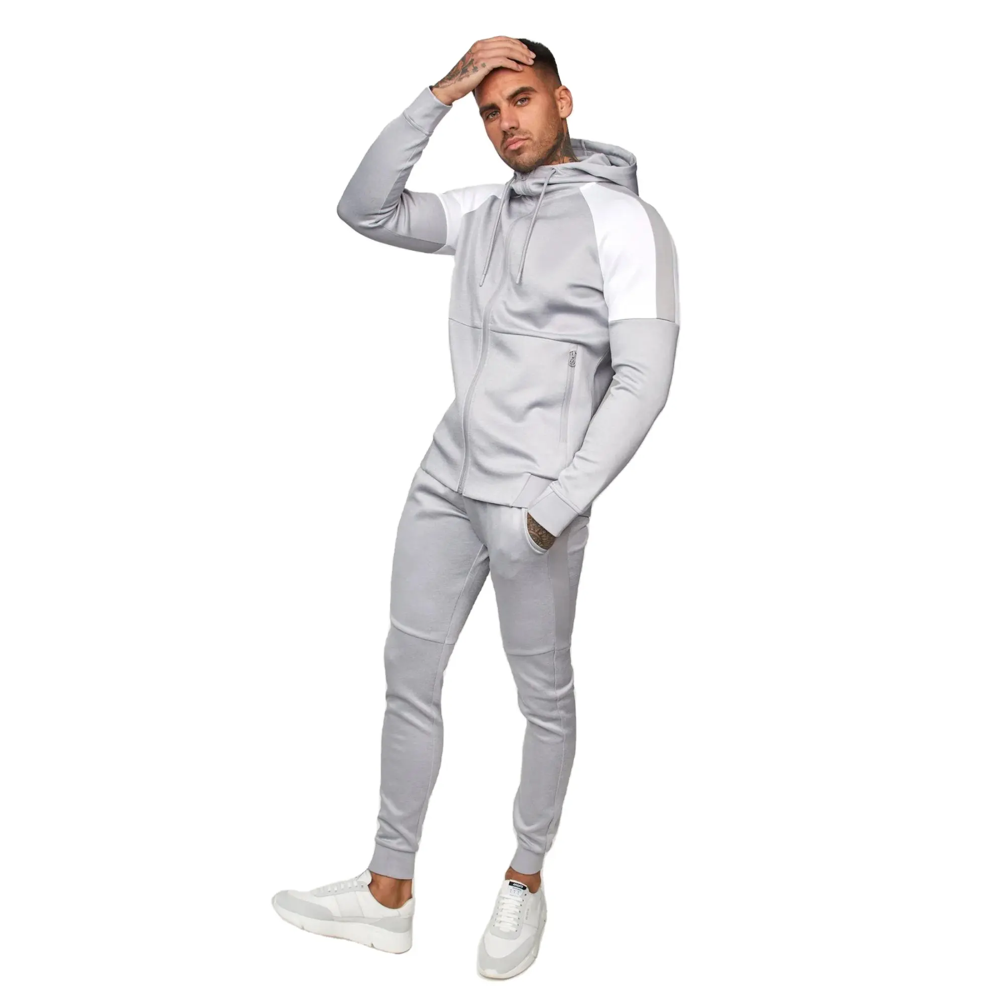 High Quality Fleece Tracksuits for Men Tracksuits for Men Trend Fashion Sports Fitness Popular Jogger Sets Men Casual Tracksuit