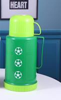VF109 Bouteille isotherme sous vide en plastique, économique, pour deux tasses, pour thé chaud, eau et café, Sport Yemen