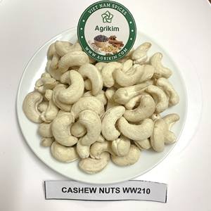 Noix de cajou biologiques de qualité supérieure n°1 du fabricant vietnamien AGRIKIM, certifiées ISO 22000:2018, traitement brut WW240/320/450 - Product Image 2