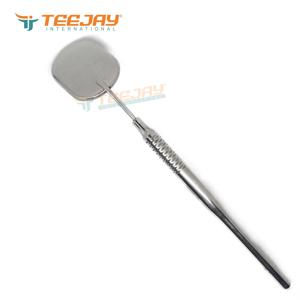 Espejo Redondo para Pestañas Más Vendido, con Mango Texturizado, Marco Metálico de Una Sola Cara, Espejo para Extensión de Pestañas, OEM, Marca Privada - Product Image 5