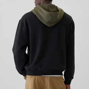 Sudaderas con Capucha para Hombre 2026, 100% Algodón, Logotipo Personalizado con Impresión DTF, Bordado, Otoño, Transpirable, Hombros Caídos, Talla Grande - Product Image 4