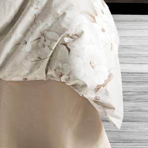 Juego de Edredón de Lujo Moderno, Sólido, para Todas las Estaciones, de 8 Piezas, de Algodón, Tamaño King, 260x240 cm, Beige, 400 Hilos, Antibacteriano, Calefactable - Product Image 4