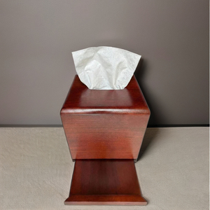 Caja de Madera para Pañuelos de Papel, Diseño Clásico, para Hotel, Villa, Cocina, Restaurante, Duradera, Hecha en Indonesia - Product Image 1