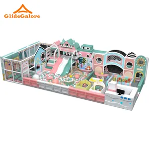 GlideGalore Indoor Playground Commercial Kids Indoor Playground Equipment Custom Sets Business For Sale