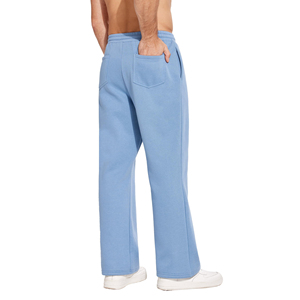 Pantalons de détente en coton pour hommes de qualité supérieure, coupe confortable et décontractée, fournisseur Pakistan, pantalons de bureau en coton à jambe droite pour hommes - Product Image 6