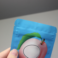 Sacs Doypack Mylar refermables anti-odeur 3,5g avec logo personnalisé, emballage sécurisé pour enfants, sachets à fermeture éclair de 3,5g