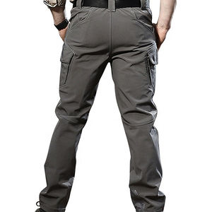 2025 haute qualité hommes pantalons et pantalons broderie personnalisée multi-poches Cargo pantalon conception personnalisée grande taille accepter OEM - Product Image 5