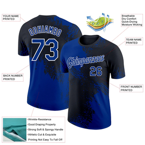T-shirts pour homme de sublimation les plus vendus 180 Gsm T-shirt en polyester à col rond pour garçons avec nom et numéro - Product Image 2