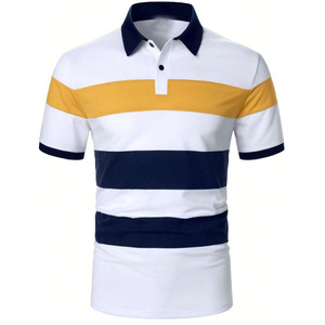 เสื้อยืดคอโปโลผู้ชายสีตุรกีเสื้อแขนเต็ม - Product Image 2