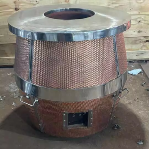 Équipement de cuisine commercial artisanal écologique Tandoor en cuivre martelé durable pour Naan Roti Kebabs - Product Image 1