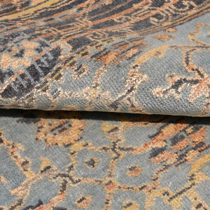 Alfombra anudada a mano de diseño moderno hecha a mano, hermoso color vibrante, patrón abstracto persa turco, tamaño personalizable disponible - Product Image 1