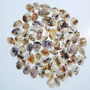 อัญมณีหลวมอาเกตแมนตาน่าธรรมชาติ การทําเครื่องประดับอาเกตแมนตาน่าคาโบชองส์ที่สวยงาม และอัญมณีขัดเงาด้วยมือที่ดี - Product Image 6