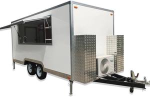 Remorque de restauration mobile multifonctionnelle, état neuf, camion de restauration, vente de moteurs, Allemagne, charge utile de 2001 à 3000 kg - Product Image 3