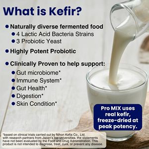 Pro MIX kefir Probiotics MIX | ผงอาหารเสริม | อุปทาน1เดือนของผงซูเปอร์ไบโอติกอาหารผงสำหรับการสนับสนุนสุขภาพลำไส้ - Product Image 5