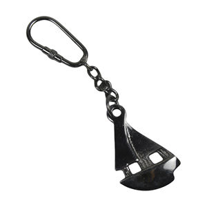 พวงกุญแจโลหะทองเหลืองดีไซน์โรงงาน หรูหราและเงางาม ตกแต่งสวยงาม ที่ใส่กุญแจหลากหลายแบบ - Product Image 4