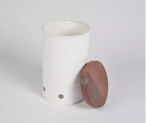 Latest Look Metal Canister Excellent Quality Black Coated Colour Handmade Storage <b>Box</b> Customized Size in Wholesale Cheap Price - Product Image 3