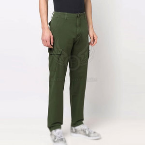 Pantalones cargo ligeros hechos en Pakistán para hombre, tela transpirable, ajuste cómodo, Ideal para ropa informal - Product Image 3