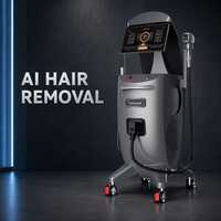 Perfectlaser - Technologie sans cristaux - Pointe magnétique - Système AI - Poignée laser 1200W - Diode laser à quatre longueurs d'onde - Machine d'épilation au laser