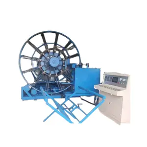 Automation concrete pipe steel wire cage welding machine hot sale for drain pipe