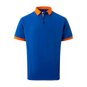 Logo personnalisé pour hommes 100% coton col à revers pour polo tricoté golf pour polo t-shirt fabriqué au Pakistan prix compétitif - Product Image 1