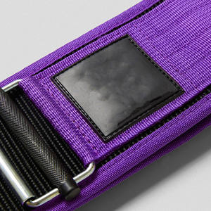 Cinturón de Levantamiento de Pesas con Bloqueo Automático y Logotipo Personalizado al por Mayor, Cinturón de Soporte Lumbar Premium para Entrenamiento Cruzado, Levantamiento de Potencia y Gimnasio - Product Image 4