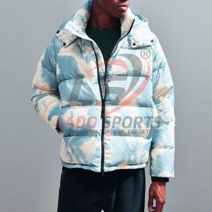 แจ็กเก็ตขนเป็ดคอตั้งสำหรับผู้หญิงและผู้ชายฤดูหนาวสินค้าใหม่ออกแบบได้ตามต้องการ - Product Image 5